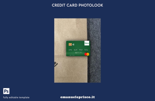 modello frontale photolook mastercard stile Mali Banque Commerciale du Sahel